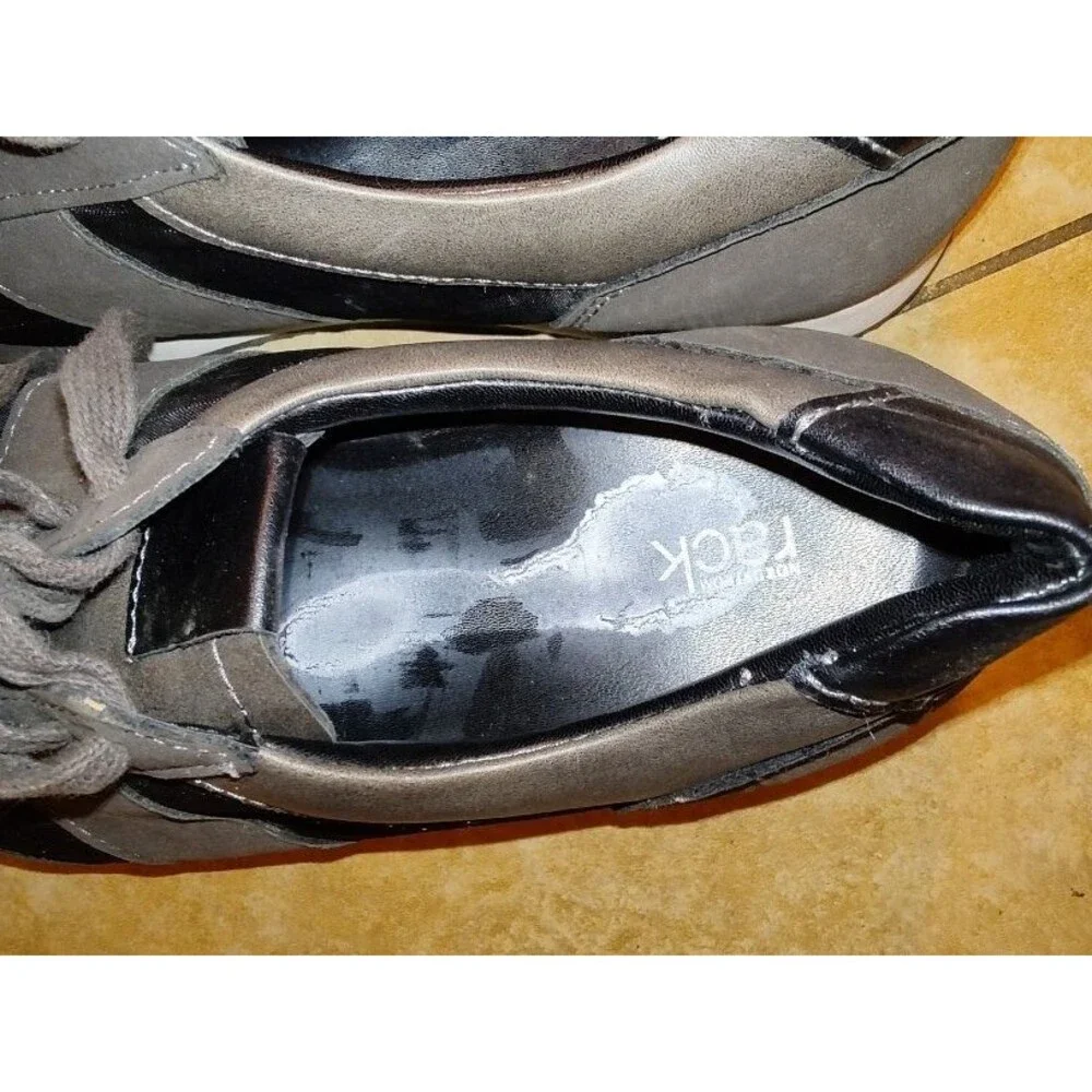 Men's Nordstrom Rack Mr James Gray Black Lightweight Sneakers Size 10M